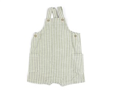 Name It oil green striped overall